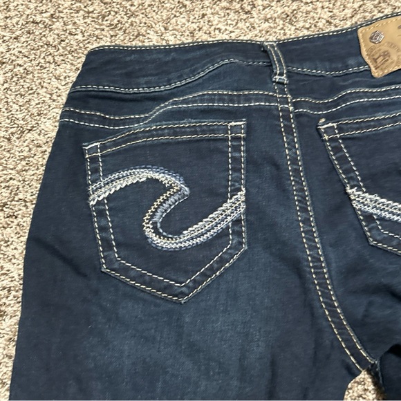 Silver Jeans- Womens Size 29x23- Tuesday Low Capri - Dark Denim Wash! - Picture 13 of 13